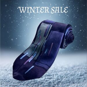 MEN'S NECKTIE - ARROW { TOTAL LENGHT: 59 " } PURPLE